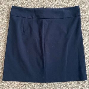 Banana Republic Navy color mini skirt. Size 12